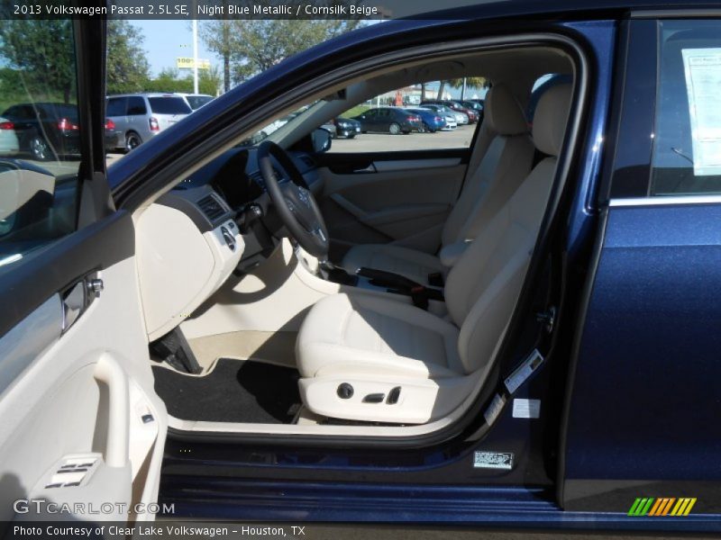 Night Blue Metallic / Cornsilk Beige 2013 Volkswagen Passat 2.5L SE