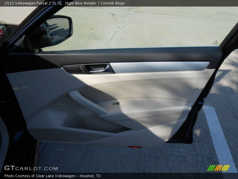 Night Blue Metallic / Cornsilk Beige 2013 Volkswagen Passat 2.5L SE