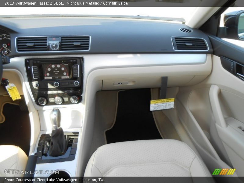 Night Blue Metallic / Cornsilk Beige 2013 Volkswagen Passat 2.5L SE