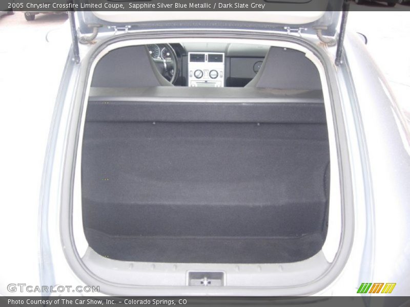 Sapphire Silver Blue Metallic / Dark Slate Grey 2005 Chrysler Crossfire Limited Coupe