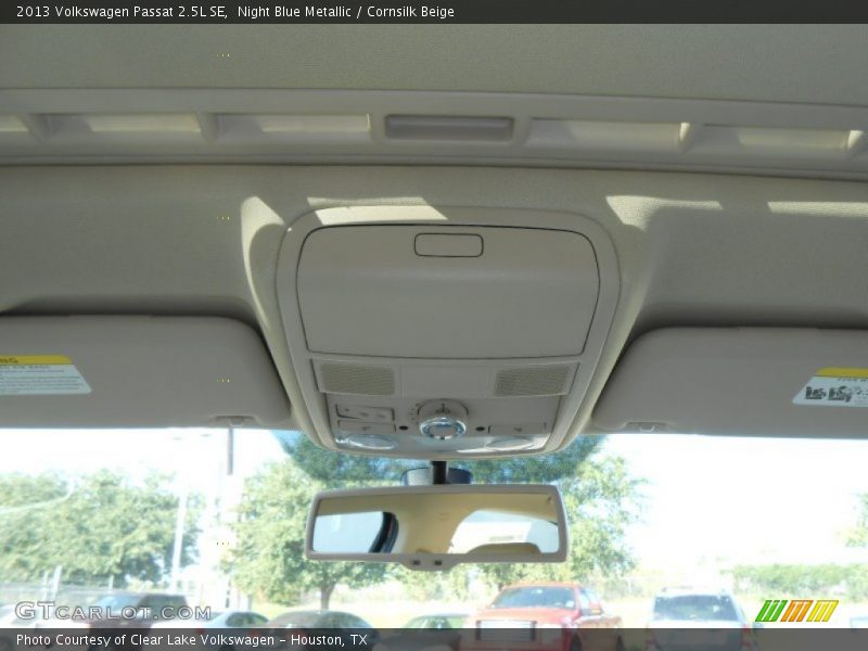 Night Blue Metallic / Cornsilk Beige 2013 Volkswagen Passat 2.5L SE