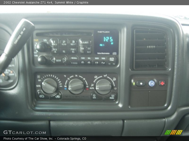 Summit White / Graphite 2002 Chevrolet Avalanche Z71 4x4