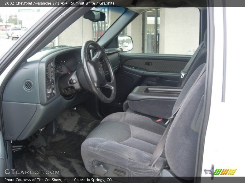 Summit White / Graphite 2002 Chevrolet Avalanche Z71 4x4