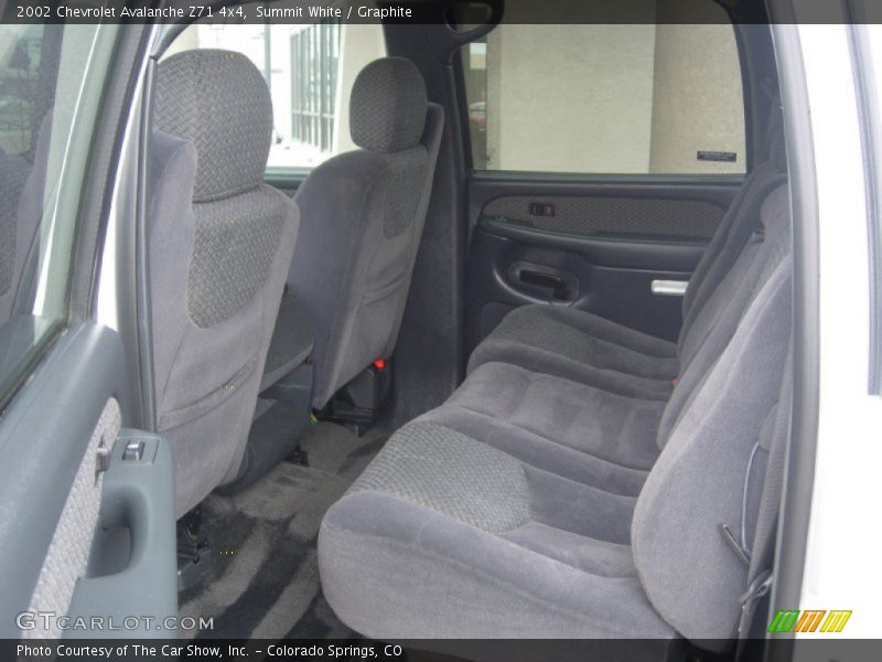 Summit White / Graphite 2002 Chevrolet Avalanche Z71 4x4