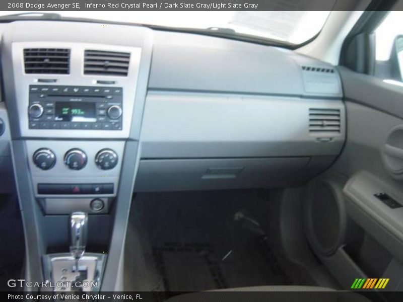 Inferno Red Crystal Pearl / Dark Slate Gray/Light Slate Gray 2008 Dodge Avenger SE