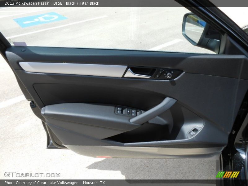 Black / Titan Black 2013 Volkswagen Passat TDI SE