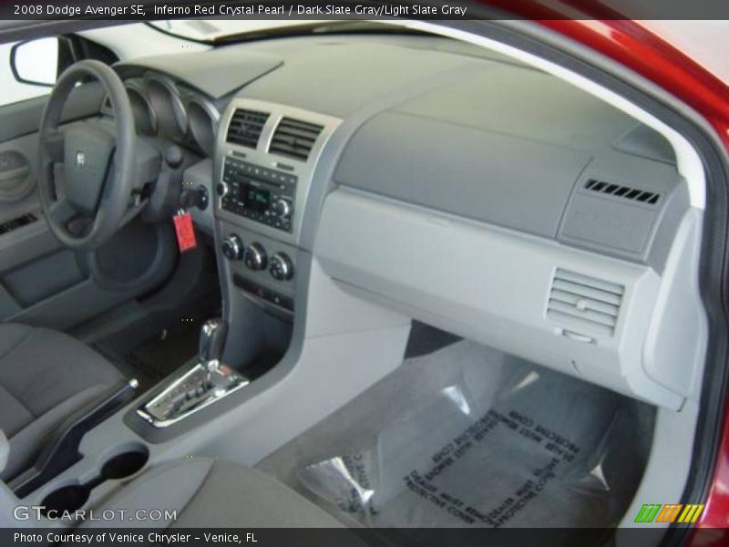 Inferno Red Crystal Pearl / Dark Slate Gray/Light Slate Gray 2008 Dodge Avenger SE