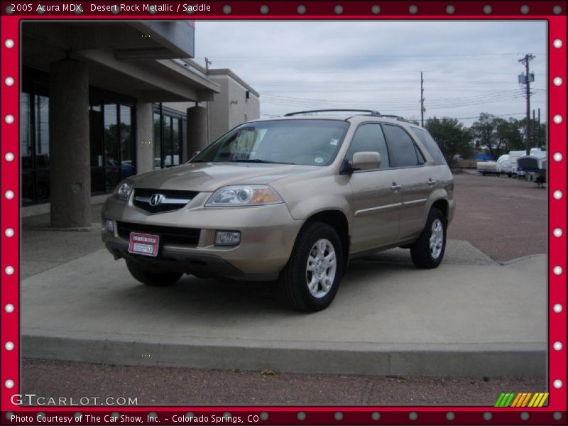 Desert Rock Metallic / Saddle 2005 Acura MDX