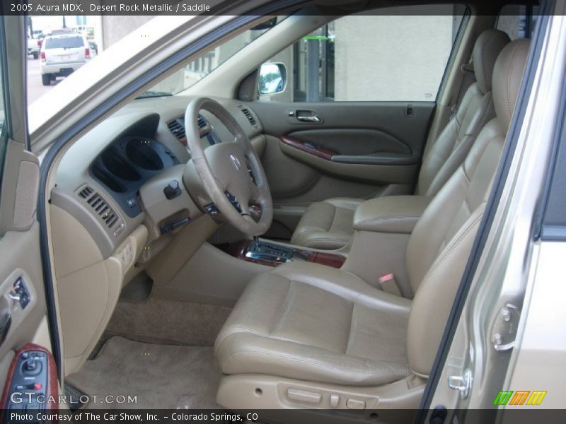 Desert Rock Metallic / Saddle 2005 Acura MDX