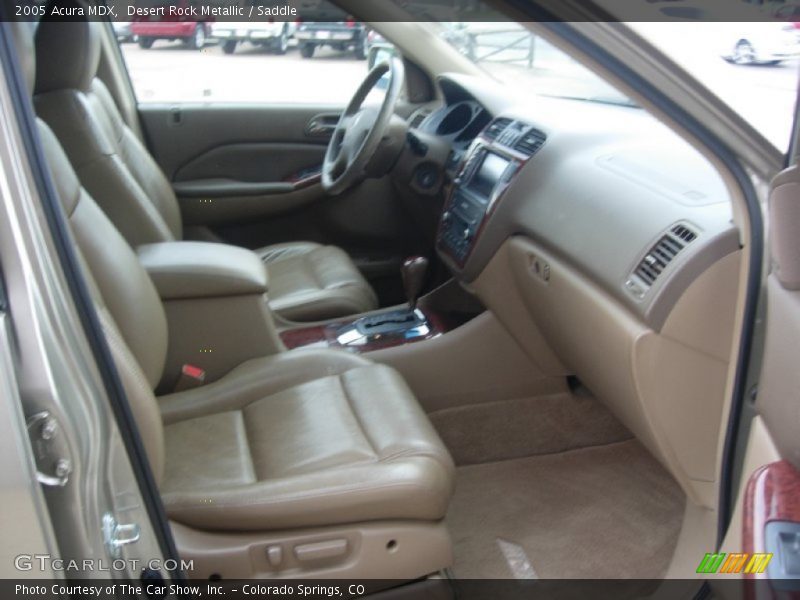 Desert Rock Metallic / Saddle 2005 Acura MDX