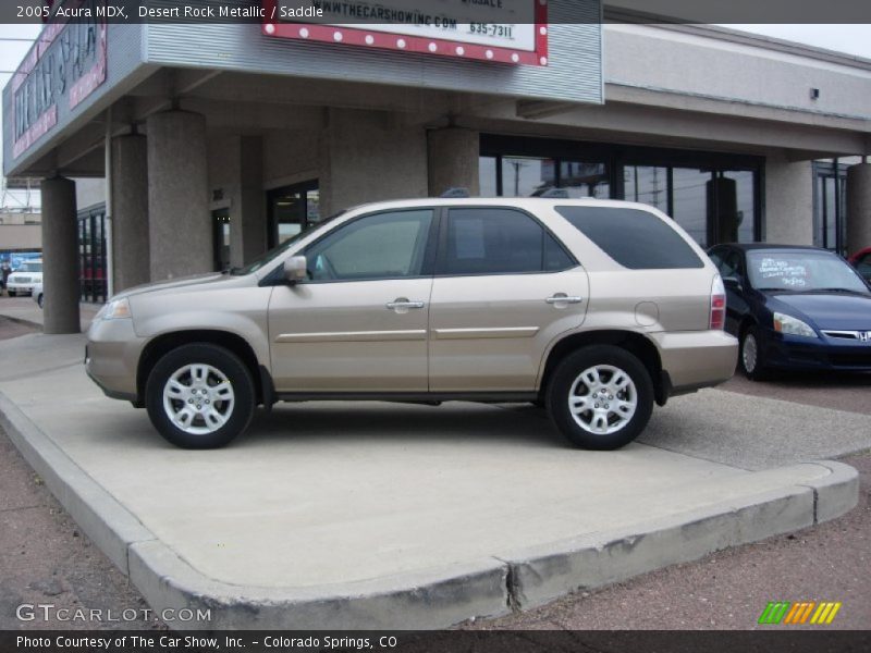 Desert Rock Metallic / Saddle 2005 Acura MDX