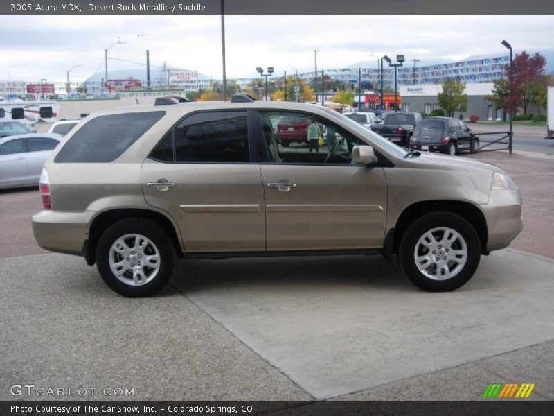 Desert Rock Metallic / Saddle 2005 Acura MDX