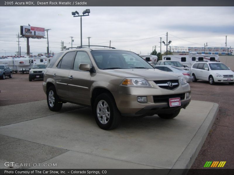 Desert Rock Metallic / Saddle 2005 Acura MDX