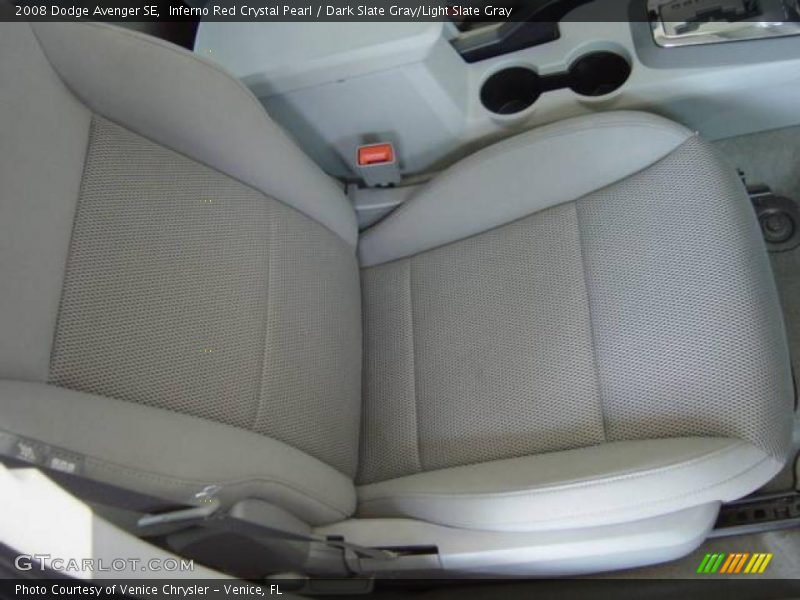 Inferno Red Crystal Pearl / Dark Slate Gray/Light Slate Gray 2008 Dodge Avenger SE