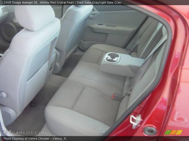Inferno Red Crystal Pearl / Dark Slate Gray/Light Slate Gray 2008 Dodge Avenger SE