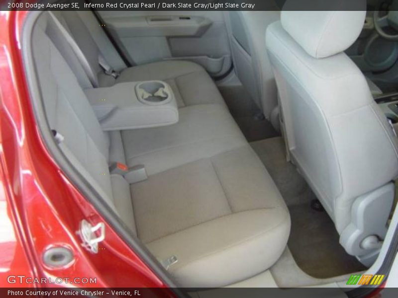 Inferno Red Crystal Pearl / Dark Slate Gray/Light Slate Gray 2008 Dodge Avenger SE