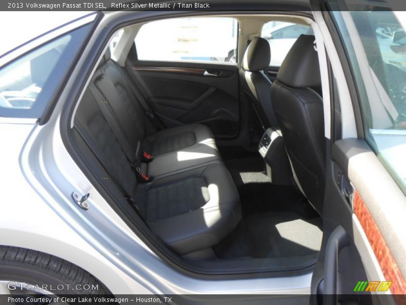 Reflex Silver Metallic / Titan Black 2013 Volkswagen Passat TDI SEL