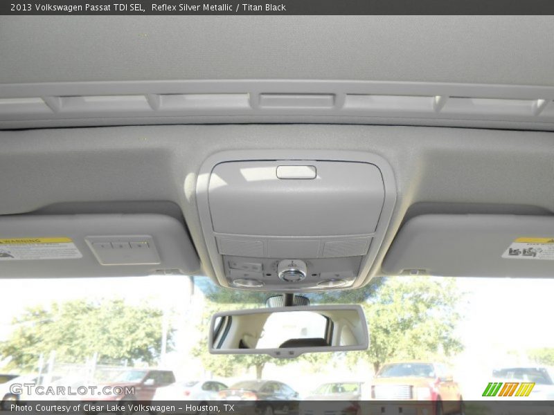 Reflex Silver Metallic / Titan Black 2013 Volkswagen Passat TDI SEL