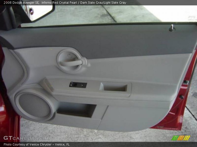 Inferno Red Crystal Pearl / Dark Slate Gray/Light Slate Gray 2008 Dodge Avenger SE