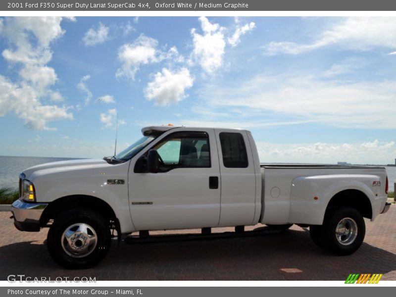  2001 F350 Super Duty Lariat SuperCab 4x4 Oxford White