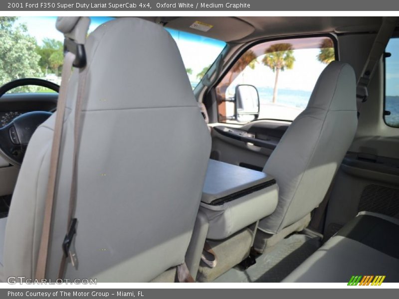 2001 F350 Super Duty Lariat SuperCab 4x4 Medium Graphite Interior