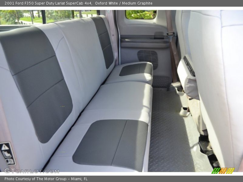  2001 F350 Super Duty Lariat SuperCab 4x4 Medium Graphite Interior
