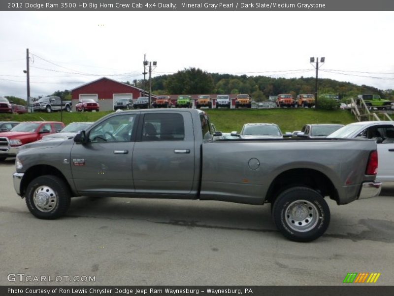 Mineral Gray Pearl / Dark Slate/Medium Graystone 2012 Dodge Ram 3500 HD Big Horn Crew Cab 4x4 Dually