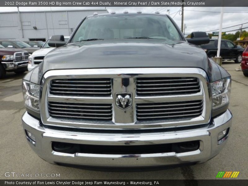 Mineral Gray Pearl / Dark Slate/Medium Graystone 2012 Dodge Ram 3500 HD Big Horn Crew Cab 4x4 Dually