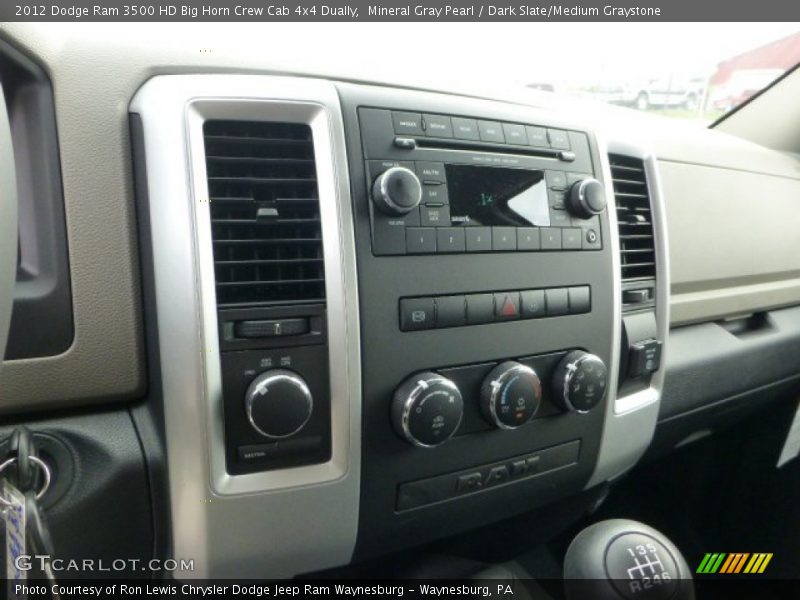 Mineral Gray Pearl / Dark Slate/Medium Graystone 2012 Dodge Ram 3500 HD Big Horn Crew Cab 4x4 Dually