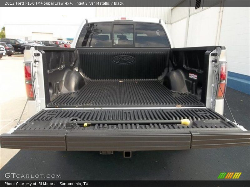 Ingot Silver Metallic / Black 2013 Ford F150 FX4 SuperCrew 4x4