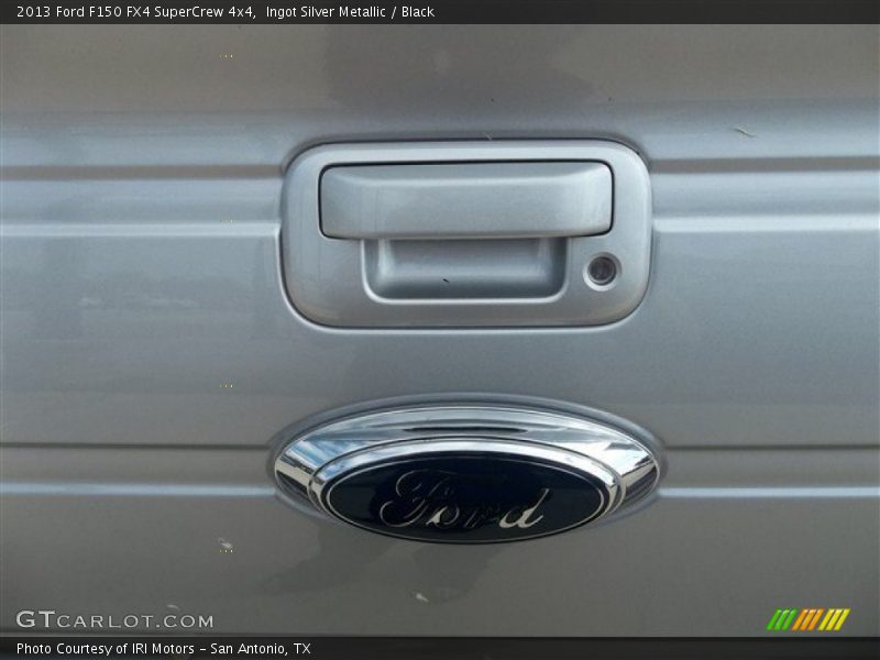 Ingot Silver Metallic / Black 2013 Ford F150 FX4 SuperCrew 4x4