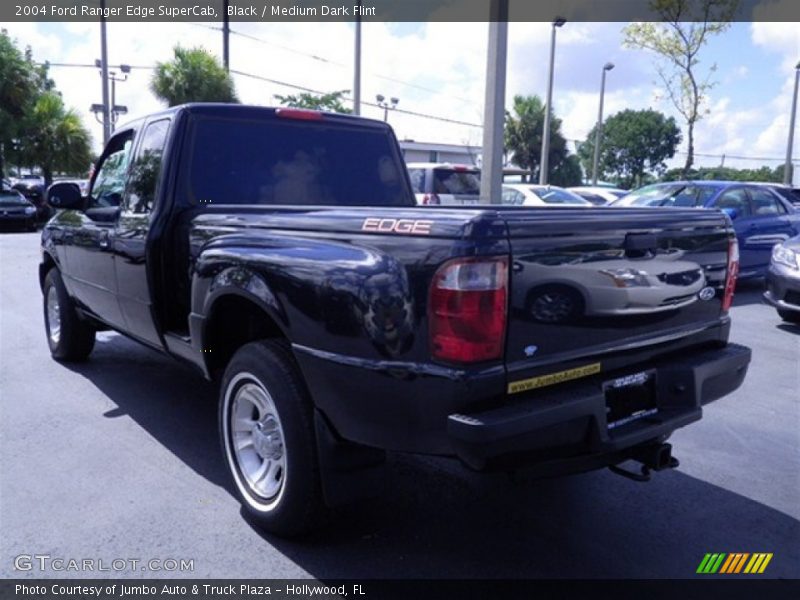 Black / Medium Dark Flint 2004 Ford Ranger Edge SuperCab