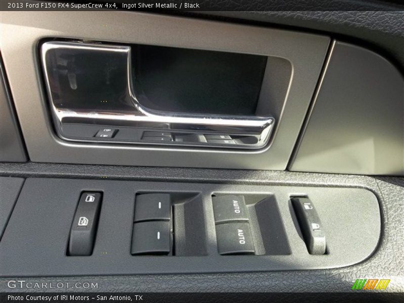 Ingot Silver Metallic / Black 2013 Ford F150 FX4 SuperCrew 4x4
