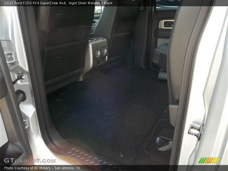 Ingot Silver Metallic / Black 2013 Ford F150 FX4 SuperCrew 4x4
