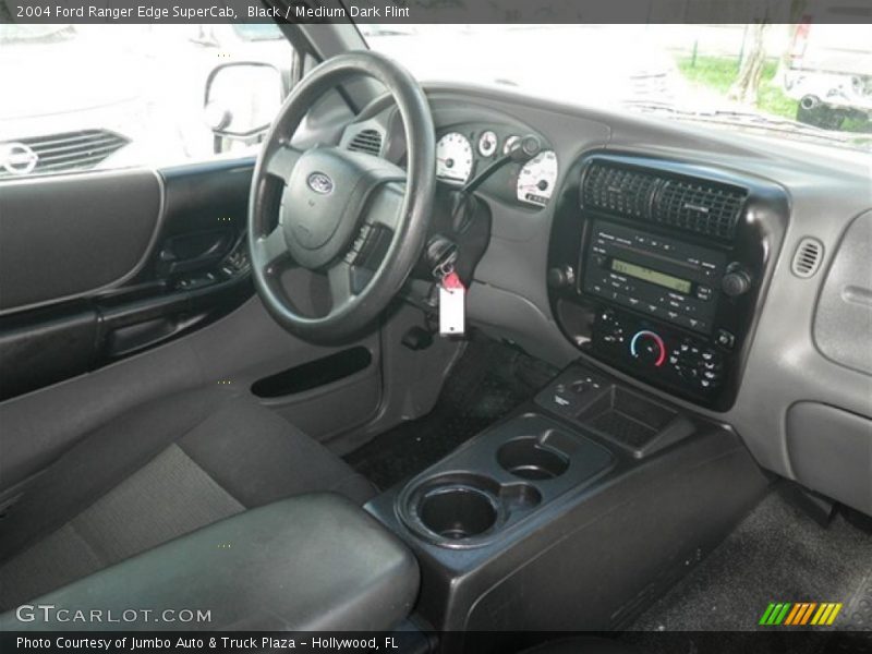 Black / Medium Dark Flint 2004 Ford Ranger Edge SuperCab