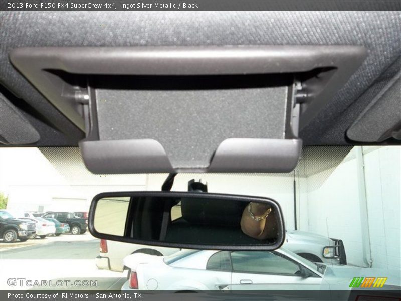 Ingot Silver Metallic / Black 2013 Ford F150 FX4 SuperCrew 4x4