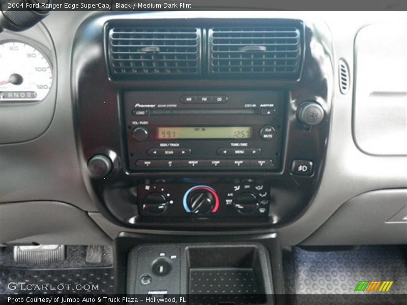 Black / Medium Dark Flint 2004 Ford Ranger Edge SuperCab
