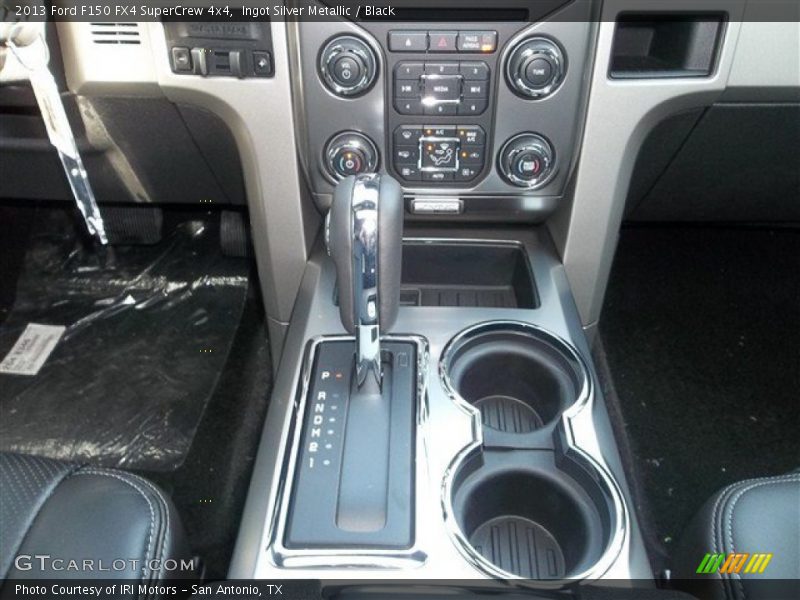 Ingot Silver Metallic / Black 2013 Ford F150 FX4 SuperCrew 4x4