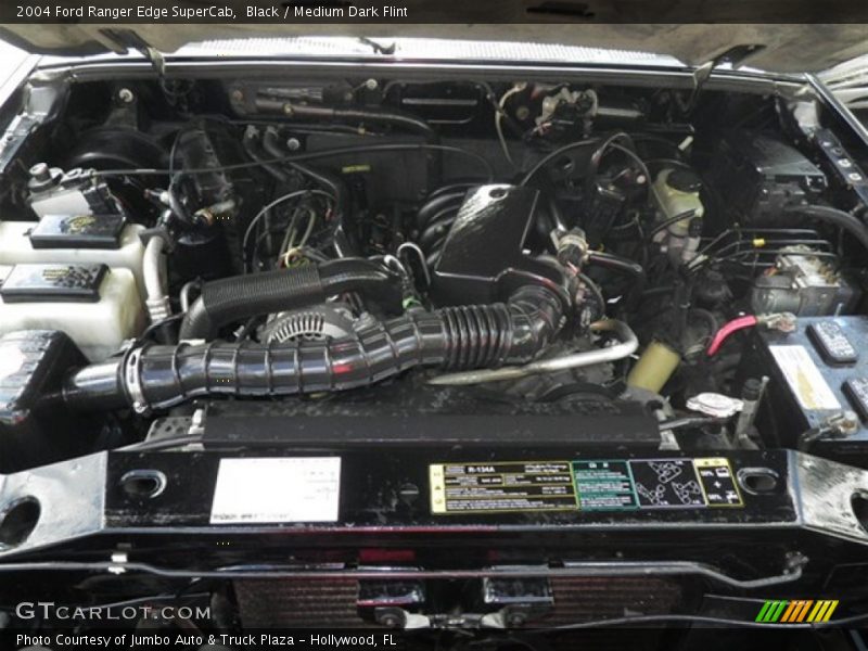 Black / Medium Dark Flint 2004 Ford Ranger Edge SuperCab
