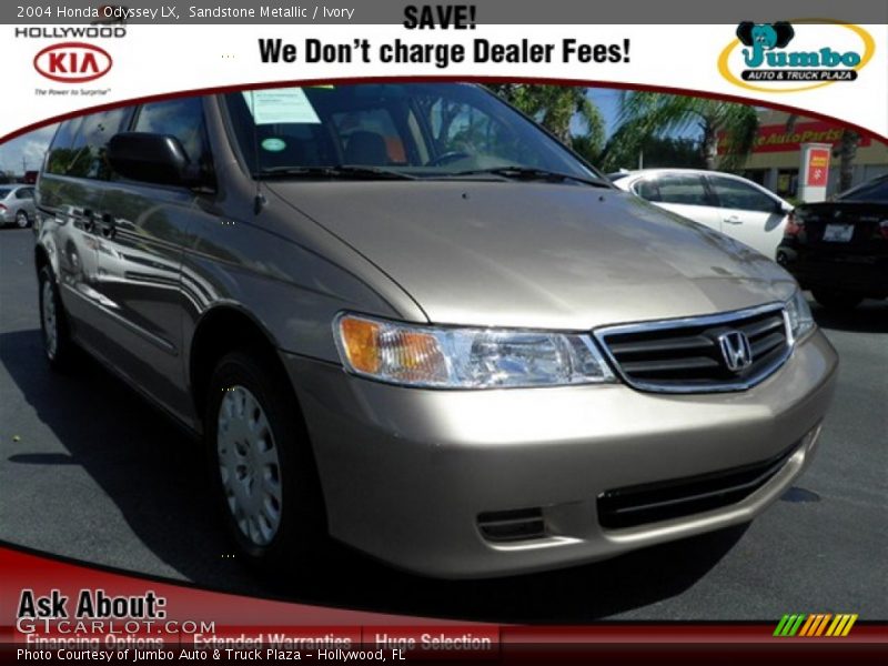 Sandstone Metallic / Ivory 2004 Honda Odyssey LX