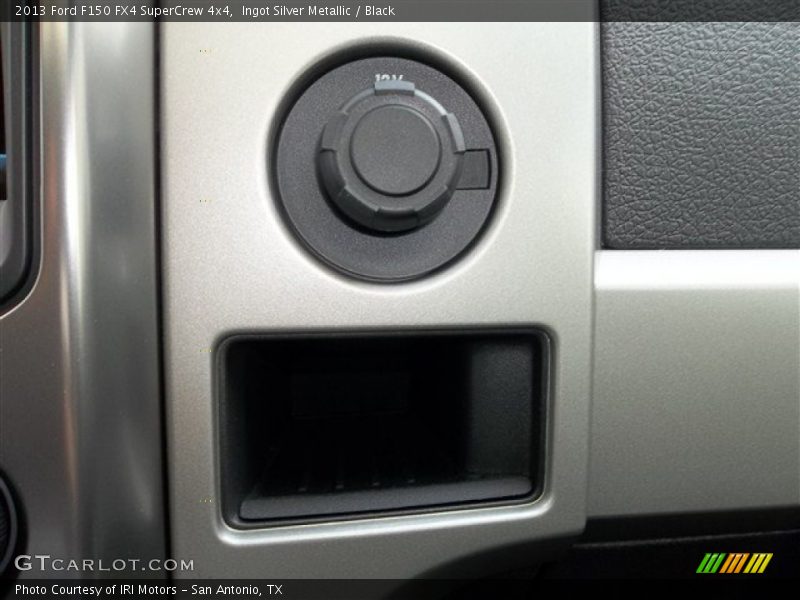 Ingot Silver Metallic / Black 2013 Ford F150 FX4 SuperCrew 4x4