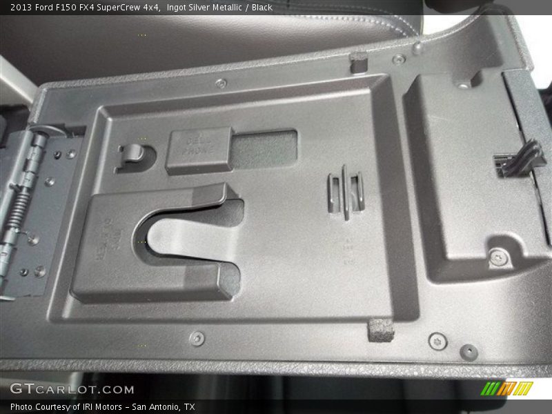 Ingot Silver Metallic / Black 2013 Ford F150 FX4 SuperCrew 4x4