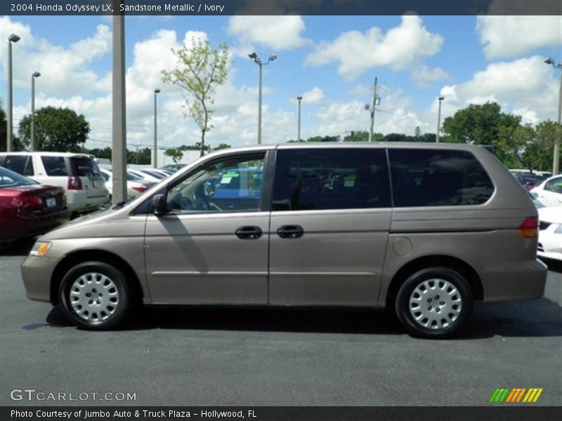 Sandstone Metallic / Ivory 2004 Honda Odyssey LX