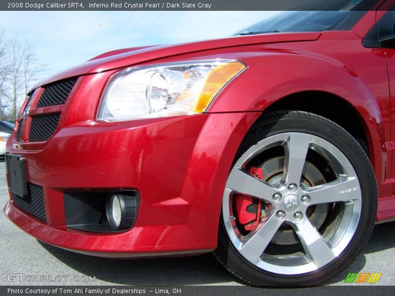 Inferno Red Crystal Pearl / Dark Slate Gray 2008 Dodge Caliber SRT4