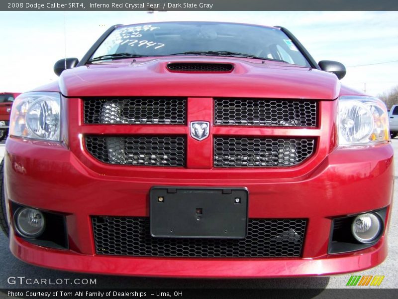 Inferno Red Crystal Pearl / Dark Slate Gray 2008 Dodge Caliber SRT4