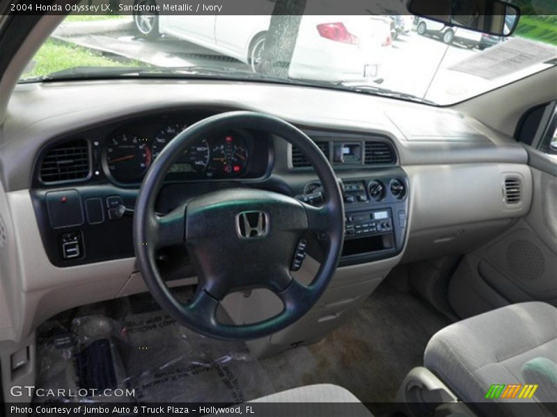 Sandstone Metallic / Ivory 2004 Honda Odyssey LX