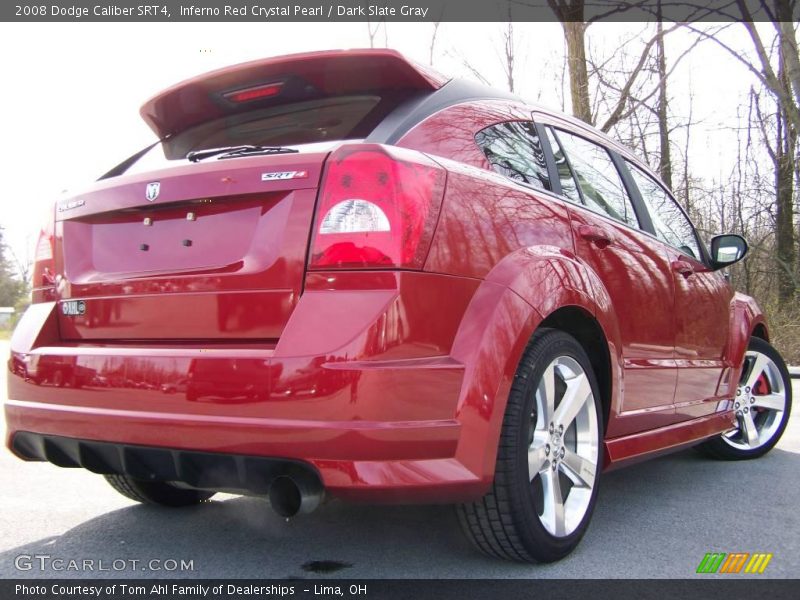 Inferno Red Crystal Pearl / Dark Slate Gray 2008 Dodge Caliber SRT4