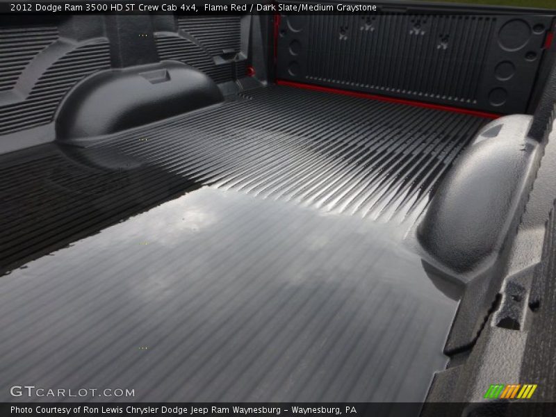 Flame Red / Dark Slate/Medium Graystone 2012 Dodge Ram 3500 HD ST Crew Cab 4x4