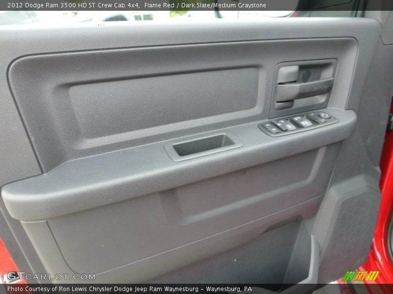 Flame Red / Dark Slate/Medium Graystone 2012 Dodge Ram 3500 HD ST Crew Cab 4x4