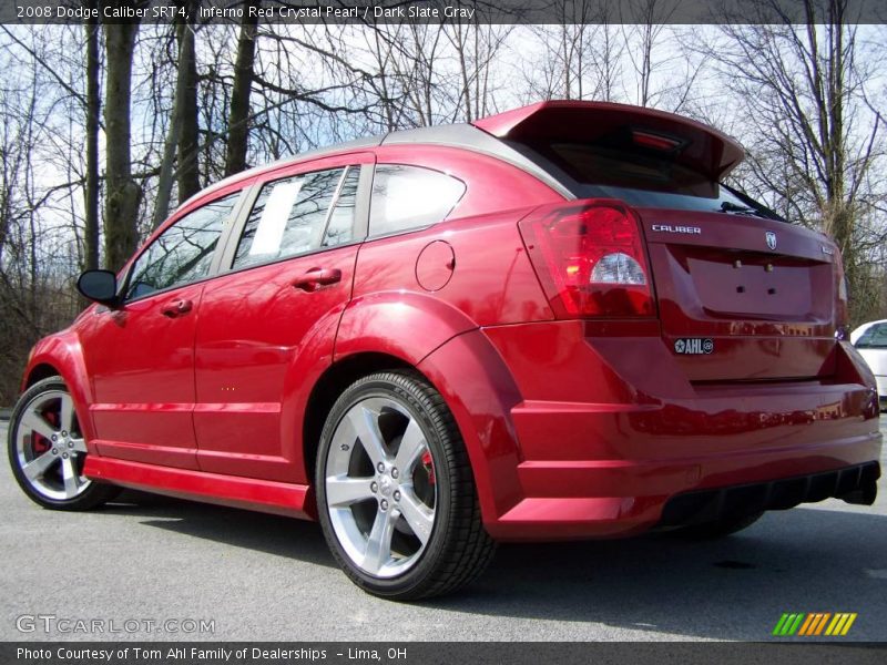 Inferno Red Crystal Pearl / Dark Slate Gray 2008 Dodge Caliber SRT4